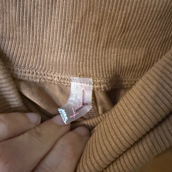 Free People | Hot Shot Micro Set | Camel | Size Large | NWOT - Picture 6 of 13